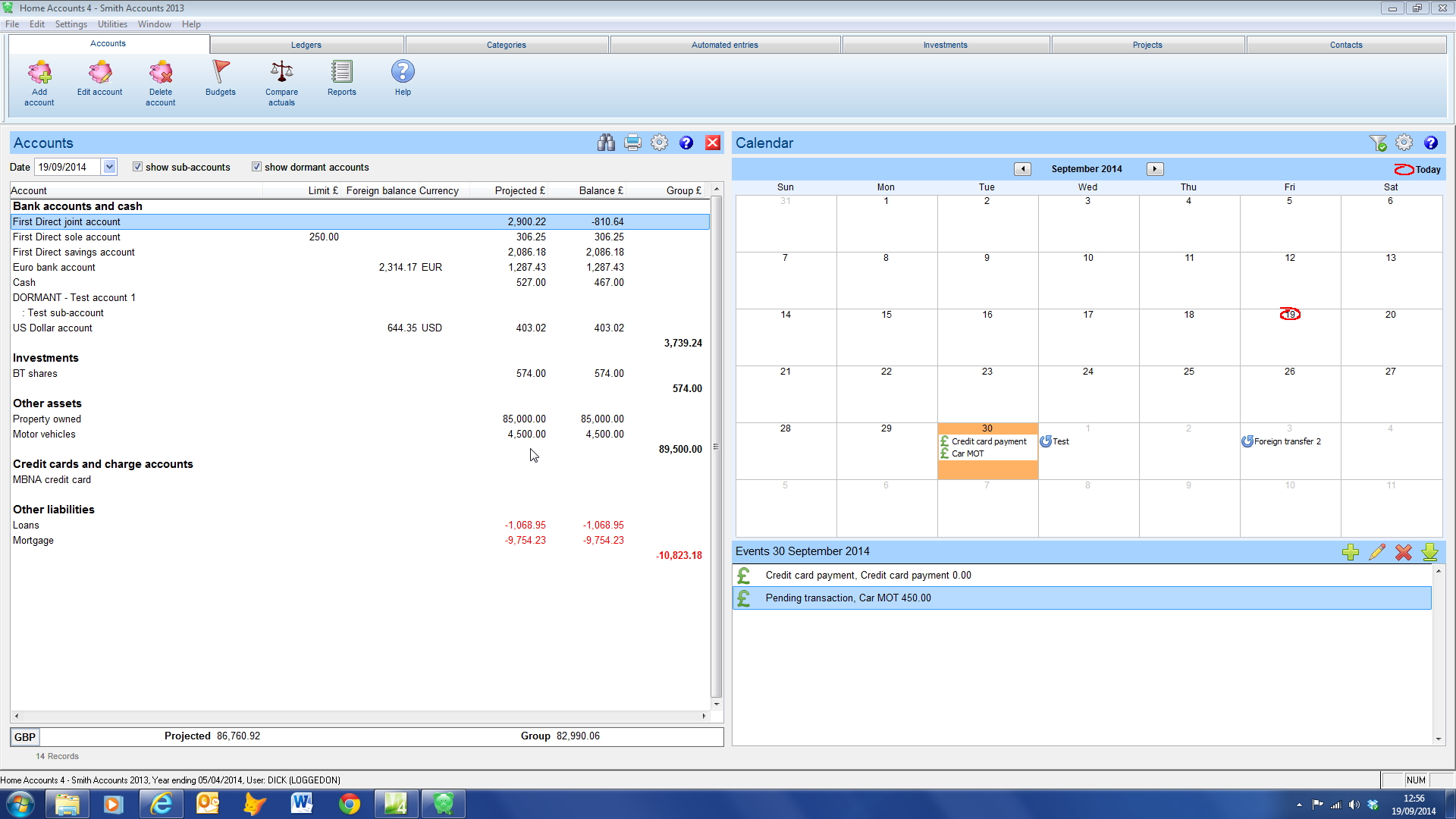 accounting software for home